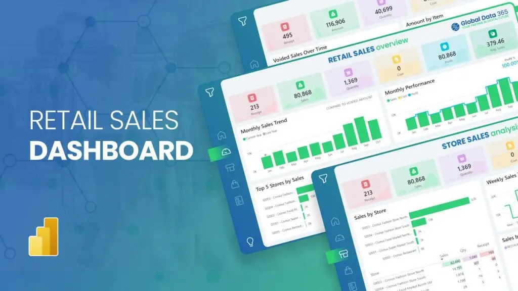 retail sales dashboard power bi