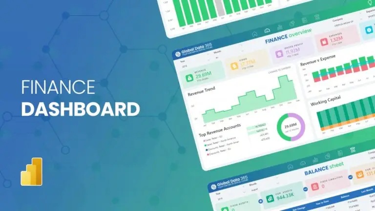 Finance Dashboard Power BI