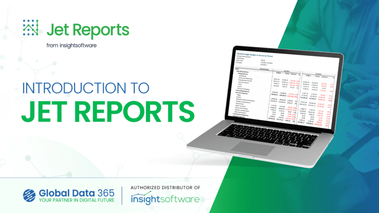 Jet Reports | Buiness Intelligence Reporting Tool - Global Data 365