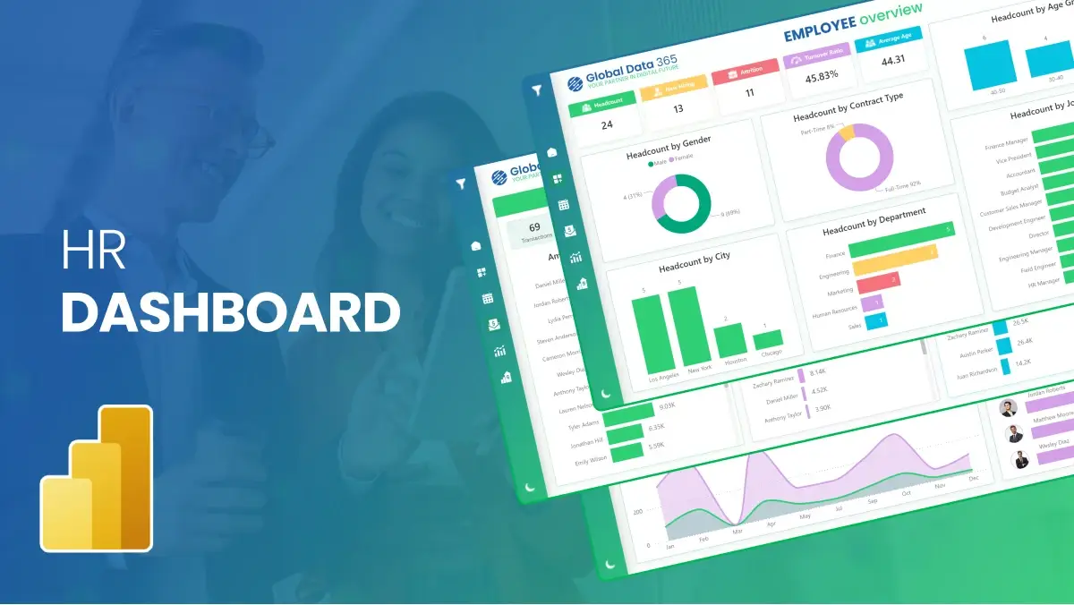 HR Dashboard Power BI