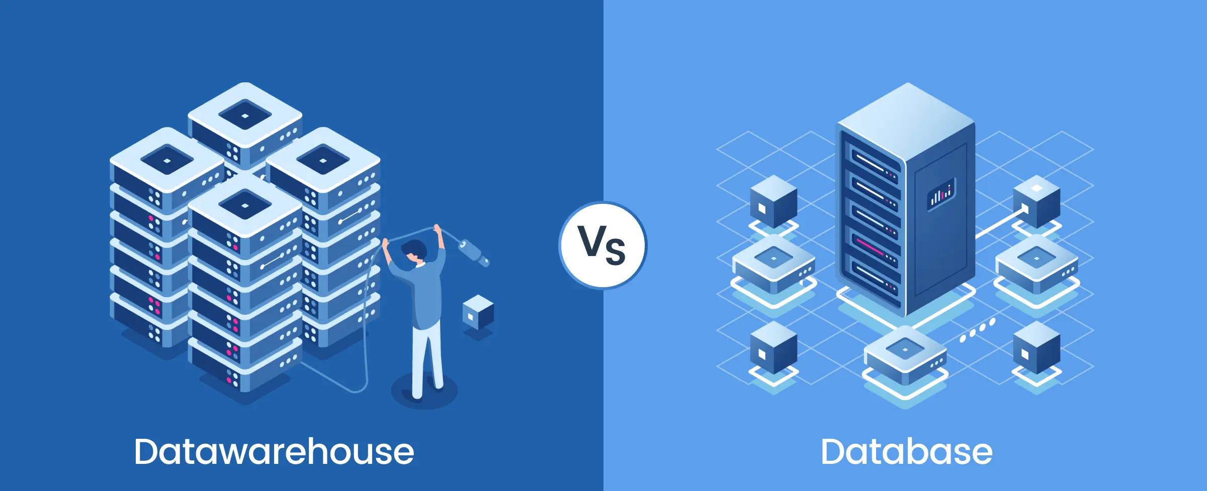 database vs data warehouse