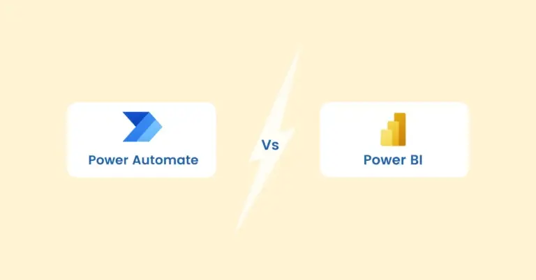 Power Automate vs Power BI