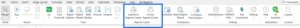 reports center ribbon