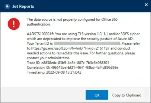 error root element missing