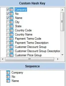 create custom hash key