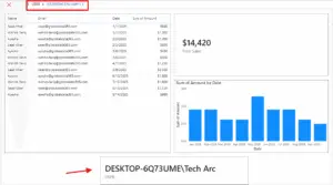 sales dashboard pbi rough