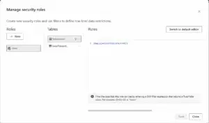 dynamic row level security in power bi