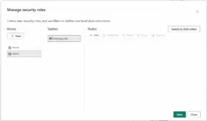 security roles in power bi
