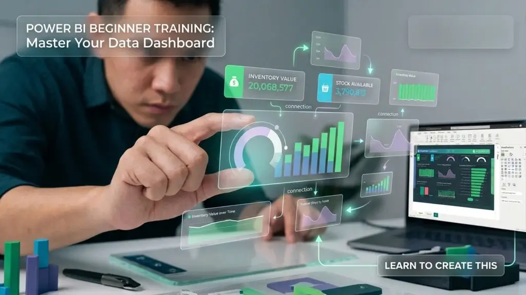 Power BI training for beginners building a first dashboard from raw data