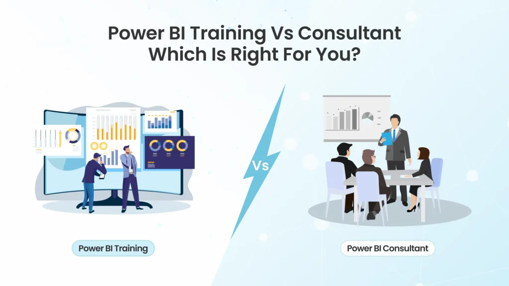 power bi training vs power bi consultant